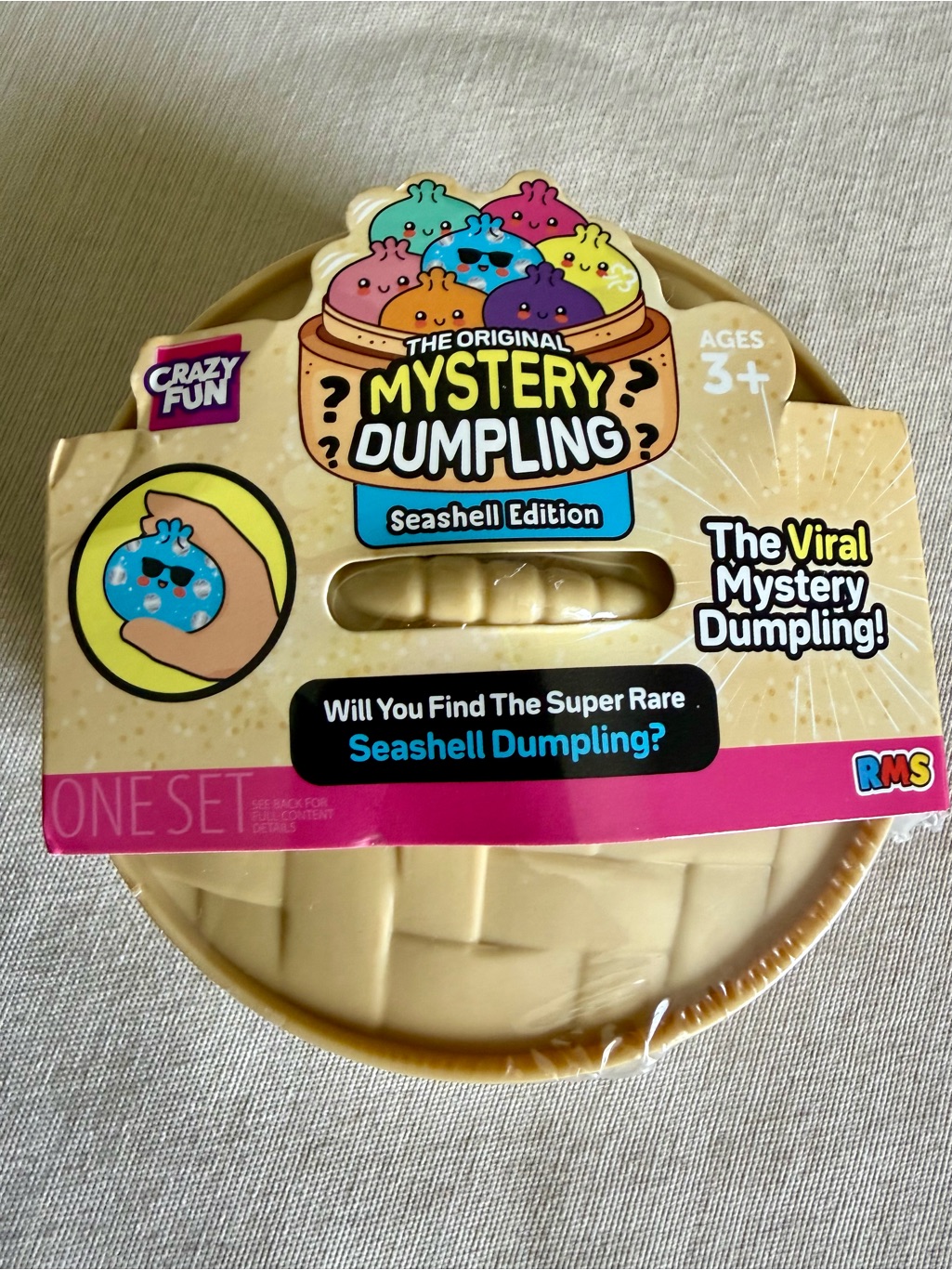 The Original Mystery Dumpling Seashell Edition  Beige Case